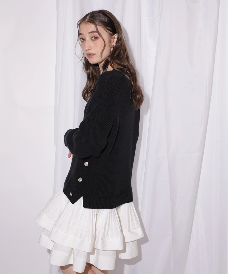 ティアードドッキングチュニックワンピース | ワンピース | Rirandture