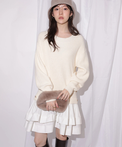 Rirandture(リランドチュール) |ティアードドッキングチュニックワンピース