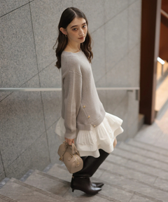 Rirandture(リランドチュール) |ティアードドッキングチュニックワンピース