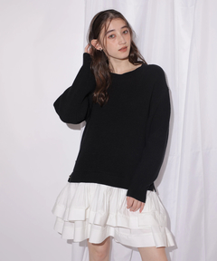 Rirandture(リランドチュール) |ティアードドッキングチュニックワンピース