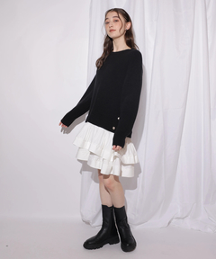 Rirandture(リランドチュール) |ティアードドッキングチュニックワンピース