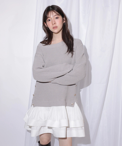 Rirandture(リランドチュール) |ティアードドッキングチュニックワンピース