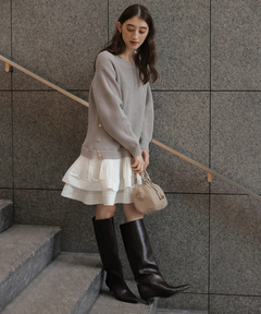 Rirandture(リランドチュール) |ティアードドッキングチュニックワンピース