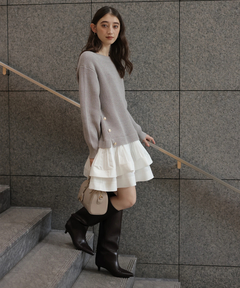 Rirandture(リランドチュール) |ティアードドッキングチュニックワンピース