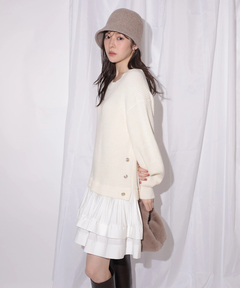 Rirandture(リランドチュール) |ティアードドッキングチュニックワンピース