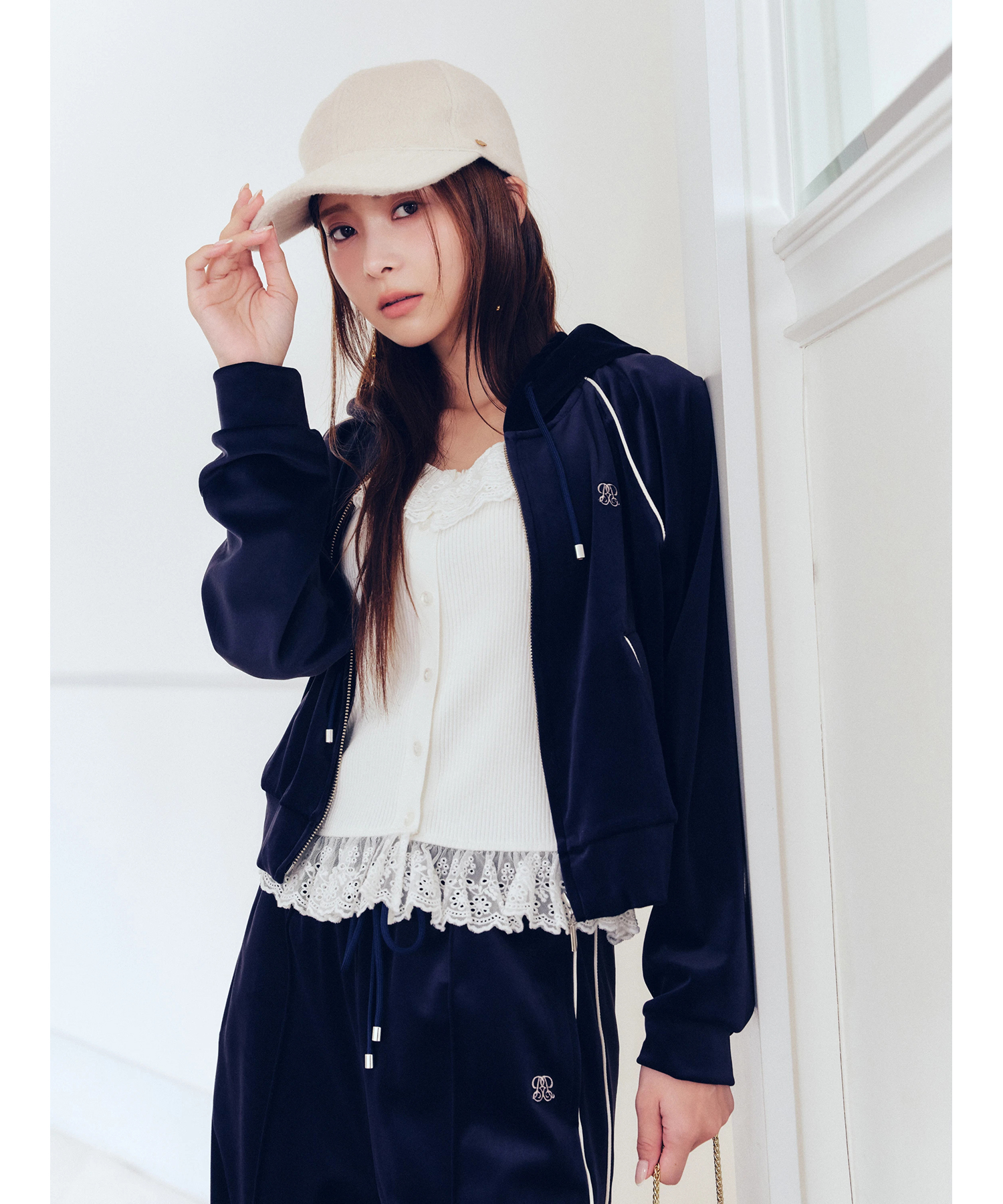 クロップドラインフーディー | Tシャツ・カットソー | Rirandture（リ