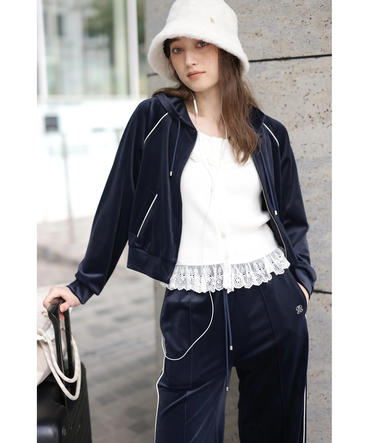 クロップドラインフーディー | Tシャツ・カットソー | Rirandture（リ