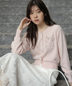 新品 未使用 アルページュストーリー シャツドッキング襟付きカーデ シャツドッキング襟付きカーデ | カーデ | Arpege story