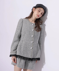 ツィードペプラムジャケット | ジャケット | Rirandture（リランド