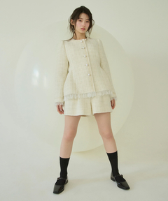 Rirandture(リランドチュール) |ツィードペプラムジャケット