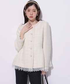 Rirandture(リランドチュール) |ツィードペプラムジャケット