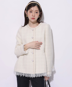 Rirandture(リランドチュール) |ツィードペプラムジャケット