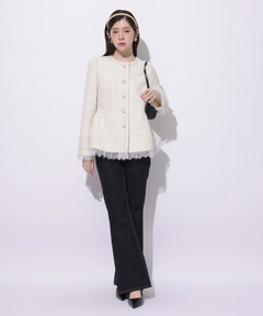 Rirandture(リランドチュール) |ツィードペプラムジャケット