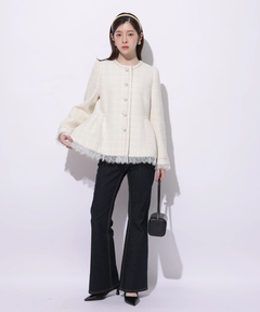 Rirandture(リランドチュール) |ツィードペプラムジャケット