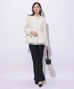 Rirandture(リランドチュール) |ツィードペプラムジャケット