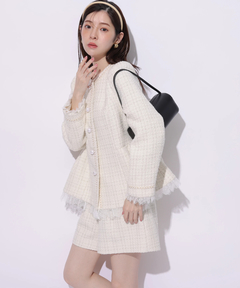 Rirandture(リランドチュール) |ツィードペプラムジャケット