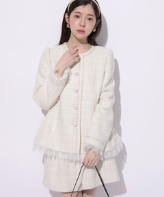 Rirandture(リランドチュール) |ツィードペプラムジャケット