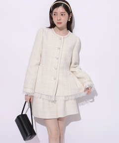 Rirandture(リランドチュール) |ツィードペプラムジャケット