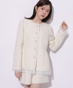 Rirandture(リランドチュール) |ツィードペプラムジャケット