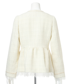 Rirandture(リランドチュール) |ツィードペプラムジャケット