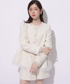 Rirandture(リランドチュール) |ツィードハイウエストショートパンツ