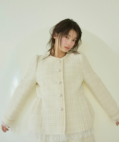 Rirandture(リランドチュール) |ツィードハイウエストショートパンツ