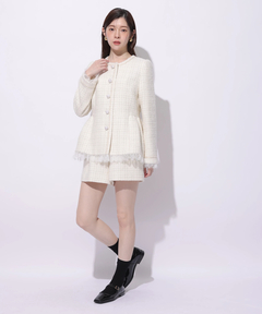 Rirandture(リランドチュール) |ツィードハイウエストショートパンツ