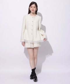 Rirandture(リランドチュール) |ツィードハイウエストショートパンツ