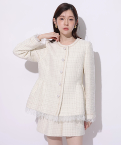 Rirandture(リランドチュール) |ツィードハイウエストショートパンツ