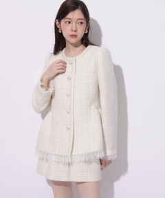 Rirandture(リランドチュール) |ツィードハイウエストショートパンツ