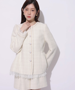 Rirandture(リランドチュール) |ツィードハイウエストショートパンツ