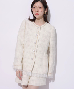 Rirandture(リランドチュール) |ツィードハイウエストショートパンツ