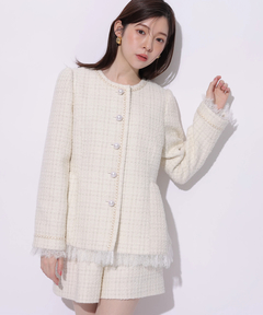 Rirandture(リランドチュール) |ツィードハイウエストショートパンツ