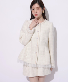 Rirandture(リランドチュール) |ツィードハイウエストショートパンツ