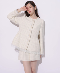 Rirandture(リランドチュール) |ツィードハイウエストショートパンツ