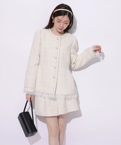 Rirandture(リランドチュール) |ツィードハイウエストショートパンツ