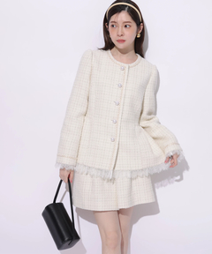 Rirandture(リランドチュール) |ツィードハイウエストショートパンツ