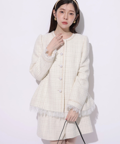 Rirandture(リランドチュール) |ツィードハイウエストショートパンツ