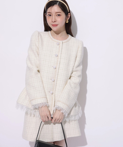 Rirandture(リランドチュール) |ツィードハイウエストショートパンツ