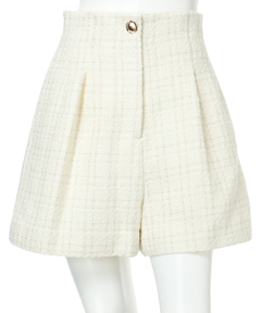 Rirandture(リランドチュール) |ツィードハイウエストショートパンツ