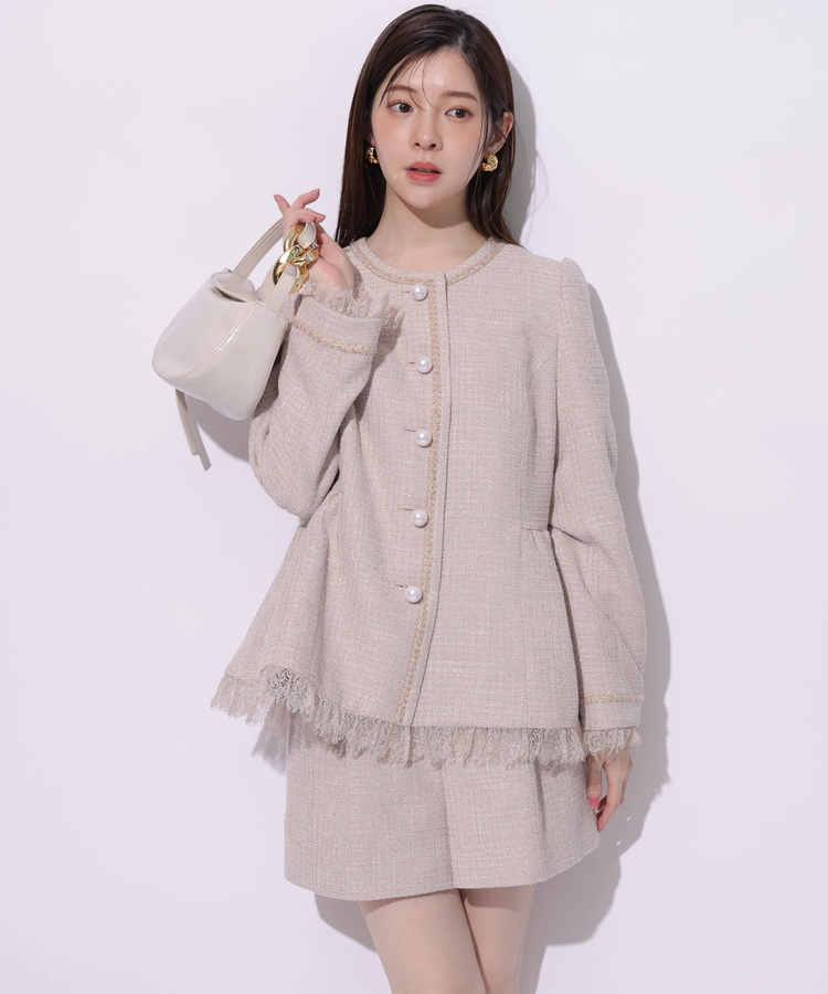 ツィードハイウエストショートパンツ | パンツ | Rirandture（リランド