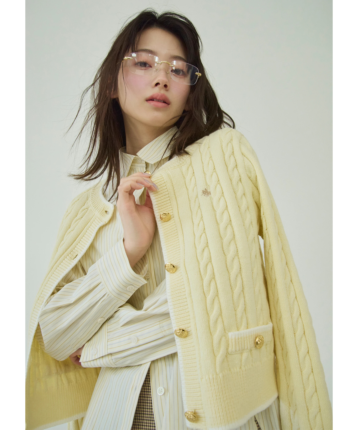 POLO BCSコラボ〉ケーブルニットジャケット | カーデ | Rirandture（リ