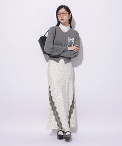 Rirandture(リランドチュール) |レーストリムマーメイドスカート