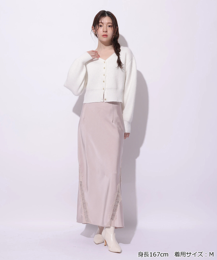 レーストリムマーメイドスカート | スカート | Rirandture（リランド