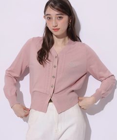 Rirandture(リランドチュール) |[WEB LIMITED]〈MARIEBELLEコラボ〉Heart button knit