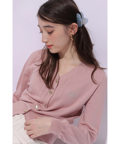 Rirandture(リランドチュール) |[WEB LIMITED]〈MARIEBELLEコラボ〉Heart button knit