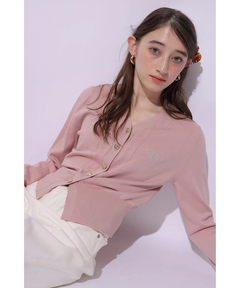 Rirandture(リランドチュール) |[WEB LIMITED]〈MARIEBELLEコラボ〉Heart button knit