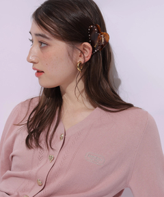 Rirandture(リランドチュール) |[WEB LIMITED]〈MARIEBELLEコラボ〉Heart button knit