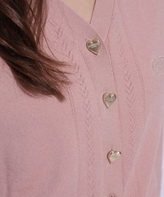 Rirandture(リランドチュール) |[WEB LIMITED]〈MARIEBELLEコラボ〉Heart button knit