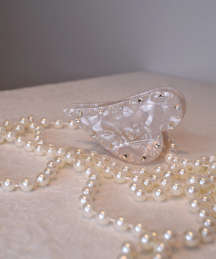 MARIEBELLEコラボ〉Heart Hair Clip | ヘッドアクセ | Rirandture（リ